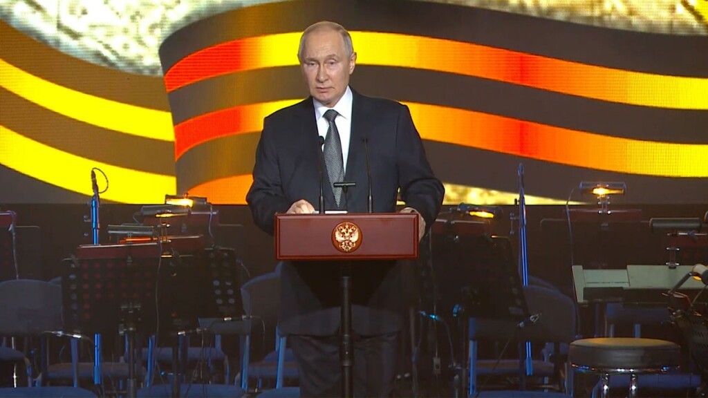 Поздравление Президента России Владимира Путина с 80-летием разгрома фашистов в Сталинградской битве