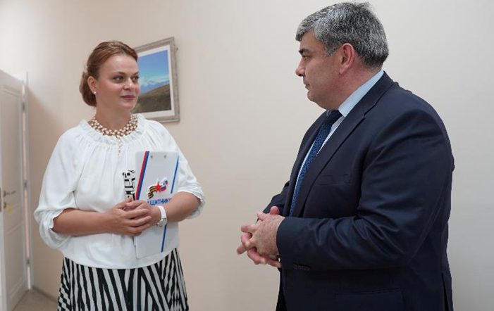 Анна Цивилева посетила Кабардино-Балкарский филиал Государственного фонда «Защитники Отечества»