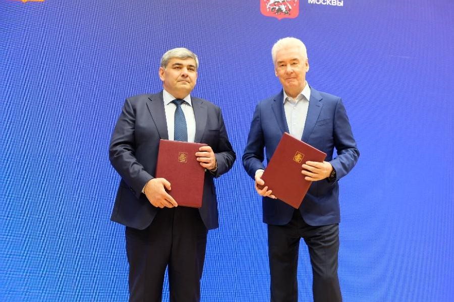 Казбек Коков и Сергей Собянин подписали программу сотрудничества на пять лет