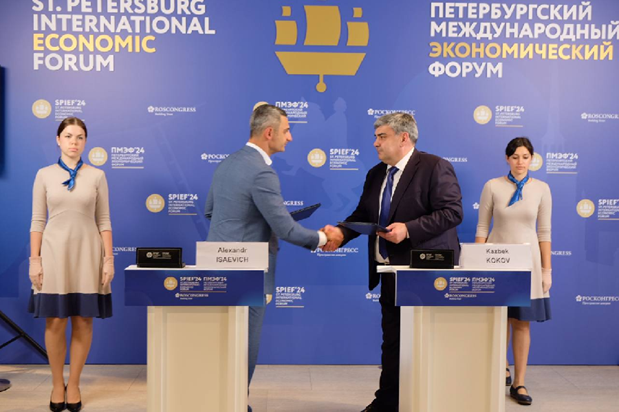 Глава КБР Казбек Коков и руководитель Корпорации МСП Александр Исаевич подписали соглашение о развитии сотрудничества